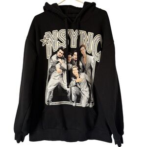 NSYNC Graphic Hoodie Black 1X